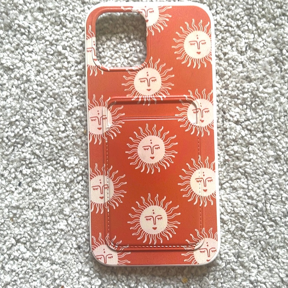 iPhone 12 Pro Max phone case with card holder